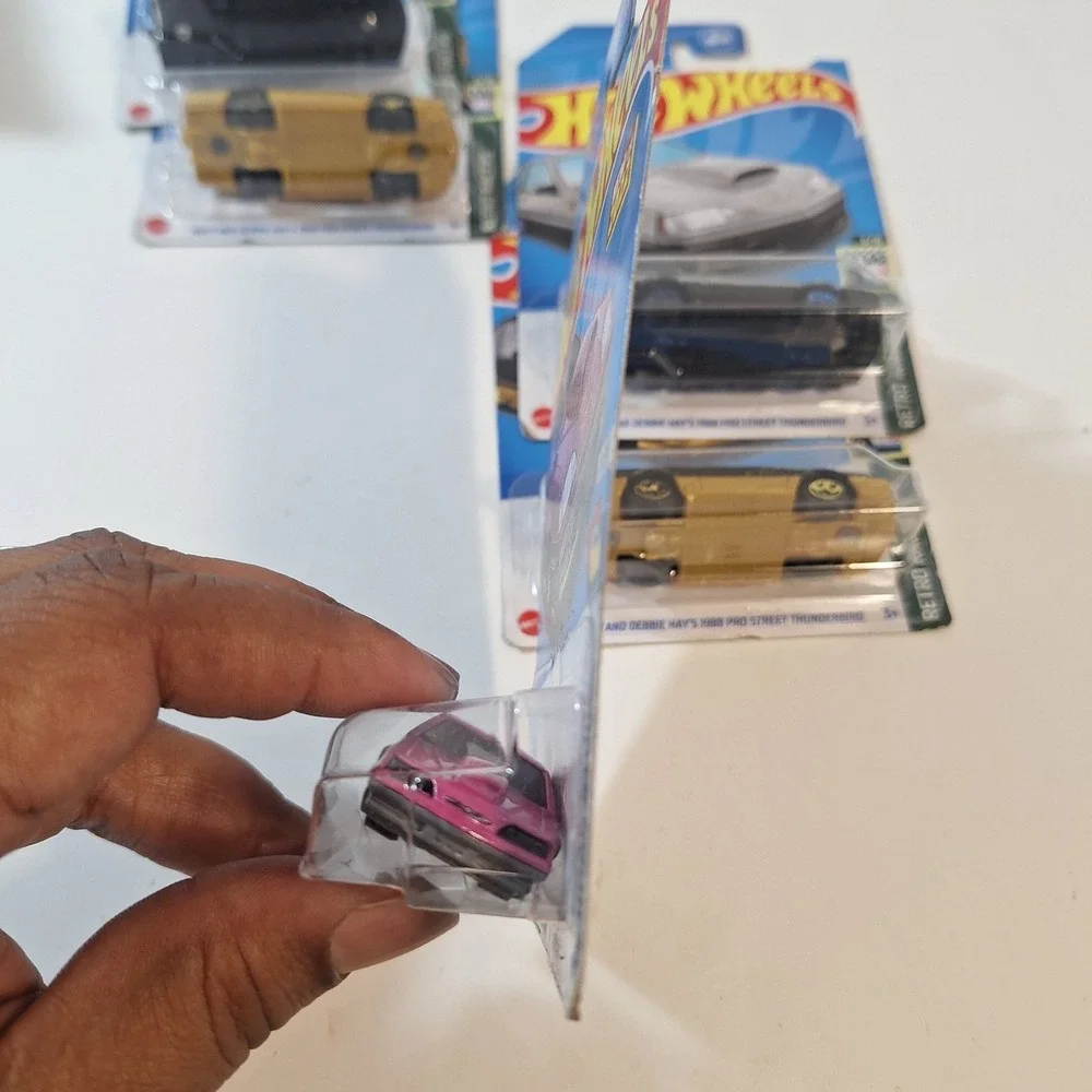 Hot Wheels Matt And Debbie Hay's 1988 Pro Street Thunderbird Zamac/ Black/‎ Pink